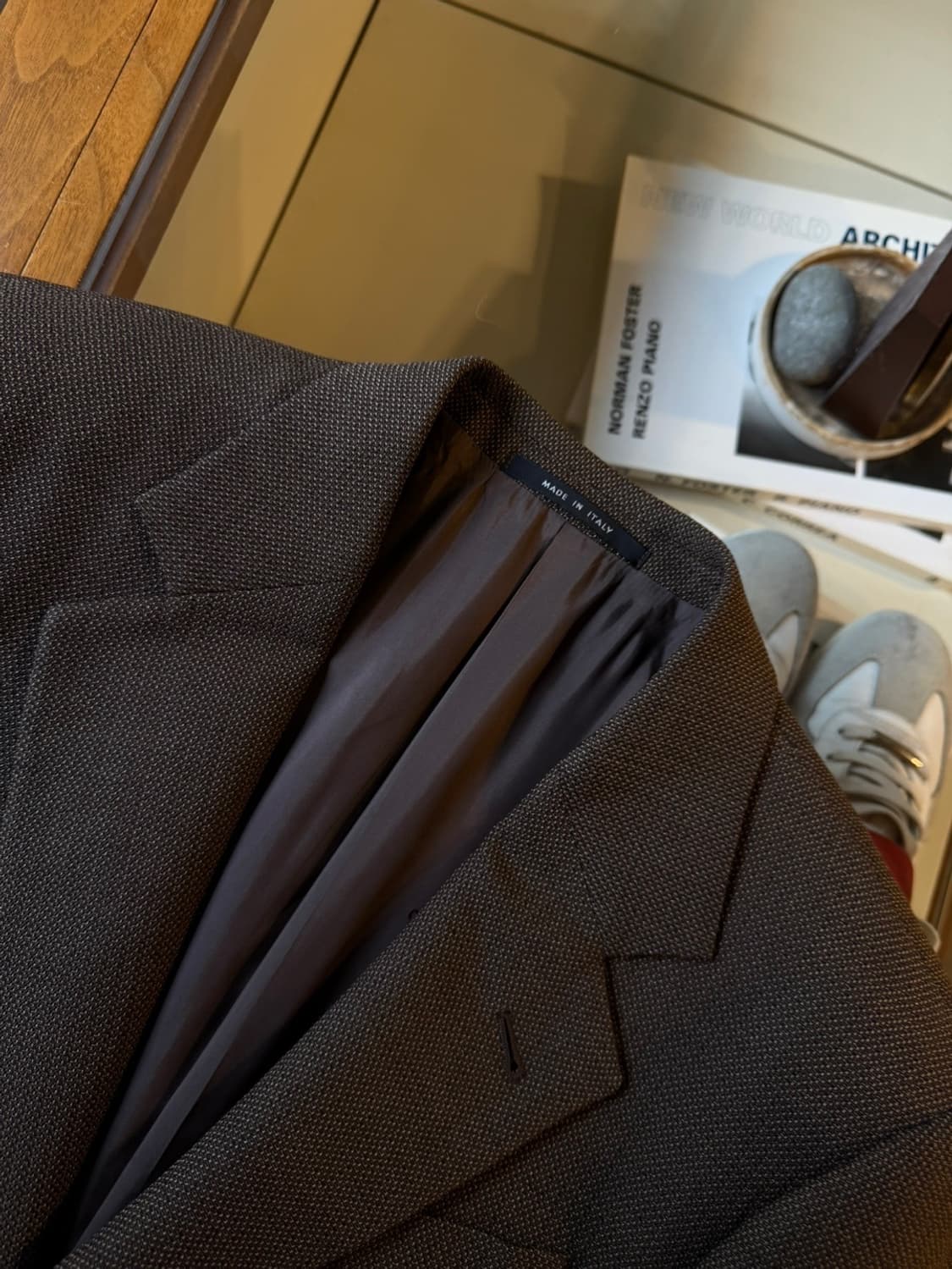 아르마니 꼴레지오니 아카이브 트위드 자켓 100 상품이미지7