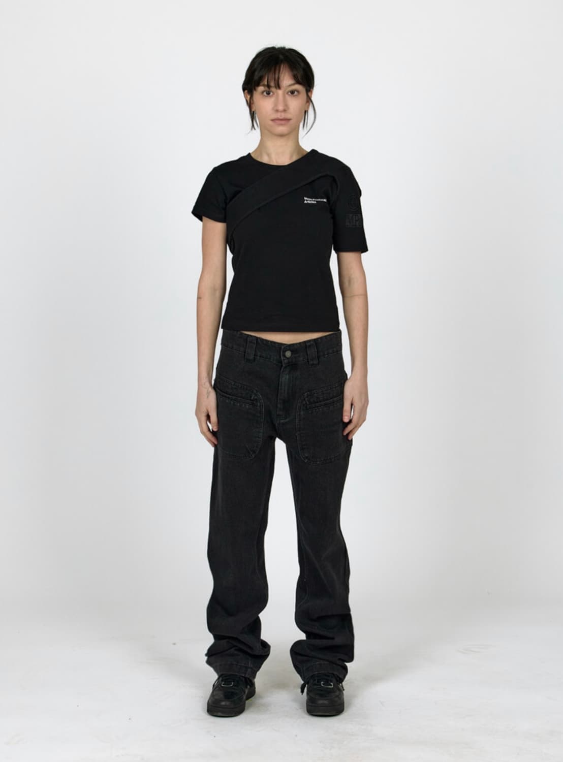 구매) MPa SPLIT POCKET PANTS (BLACK) 상품이미지1