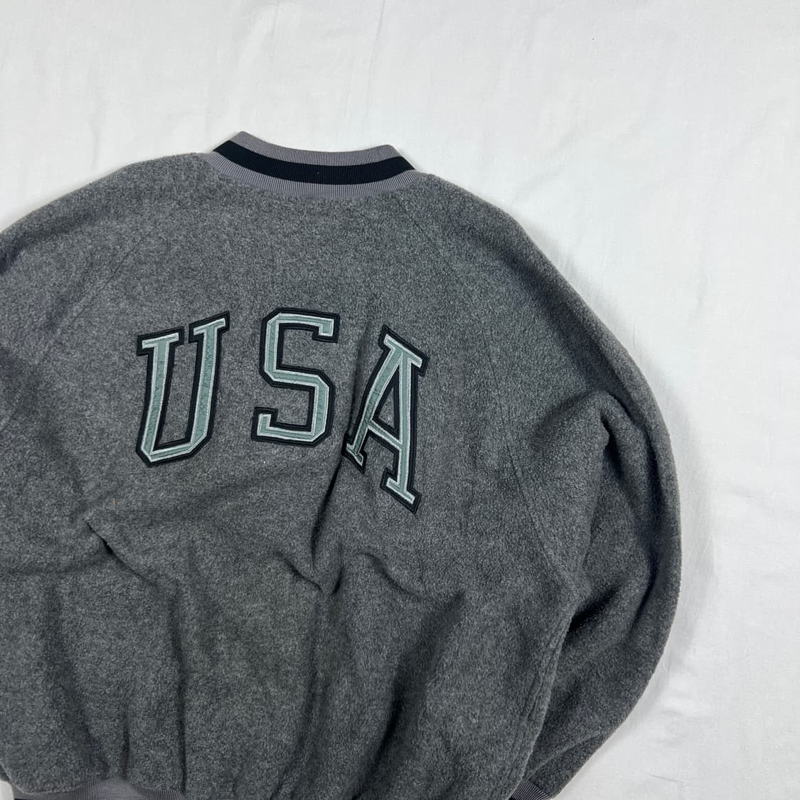 90‘s 폴로스포츠 polo sport usa 성조기 플리스 자켓 상품이미지7