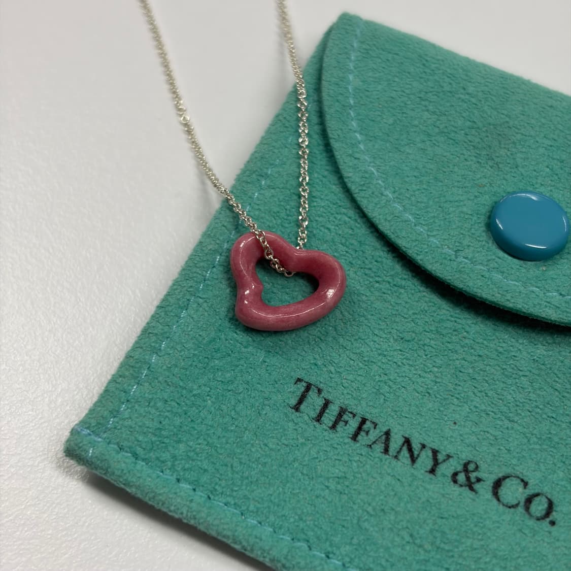 티파니앤코 로즈쿼츠 오픈하트 목걸이 상품이미지2