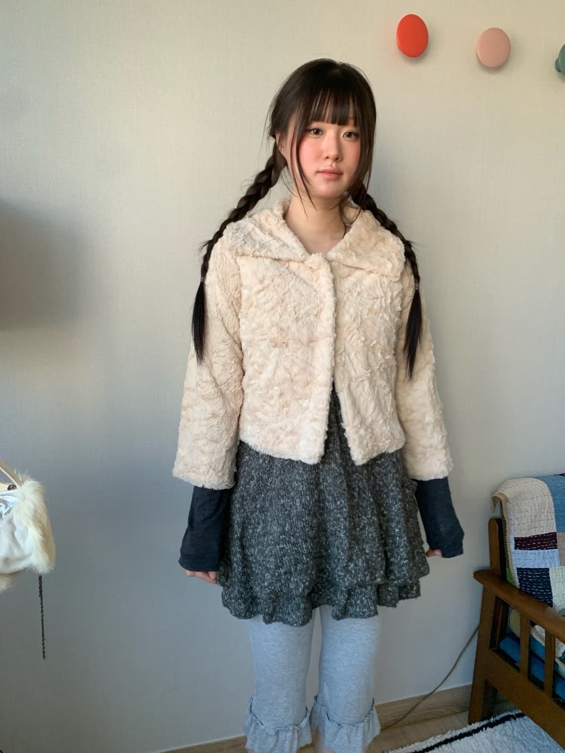 soft fur .. jacket 상품이미지1