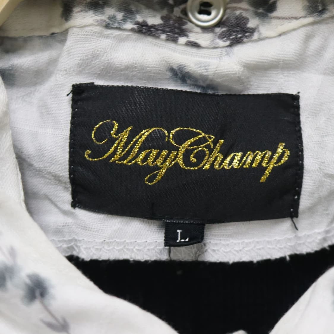 MAY CHAMP 플라워 넥 레이어드 집업 60645 상품이미지6