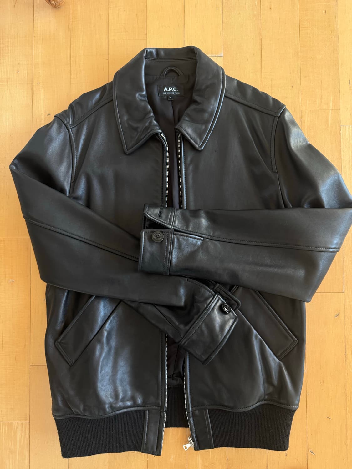 아페세 양가죽 자켓 상품이미지1