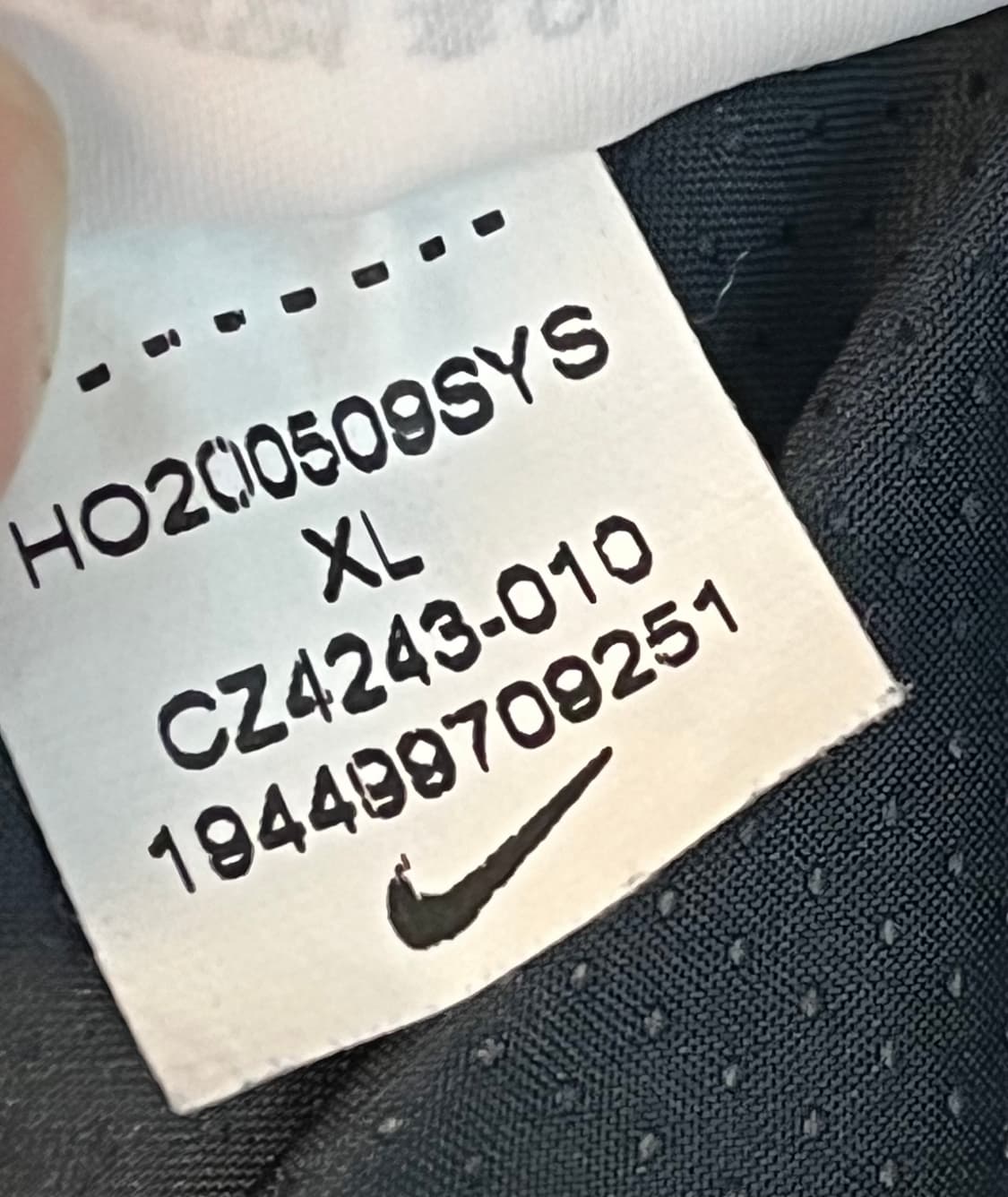 나이키 러닝 바람막이 블랙 (XL)  상품이미지7