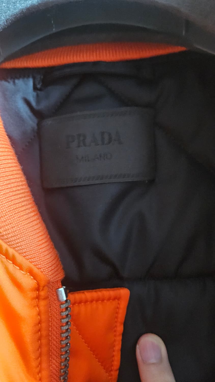 프라다 라프시몬스 롱 봄버 항공자켓 2천만원짜리 상품이미지4