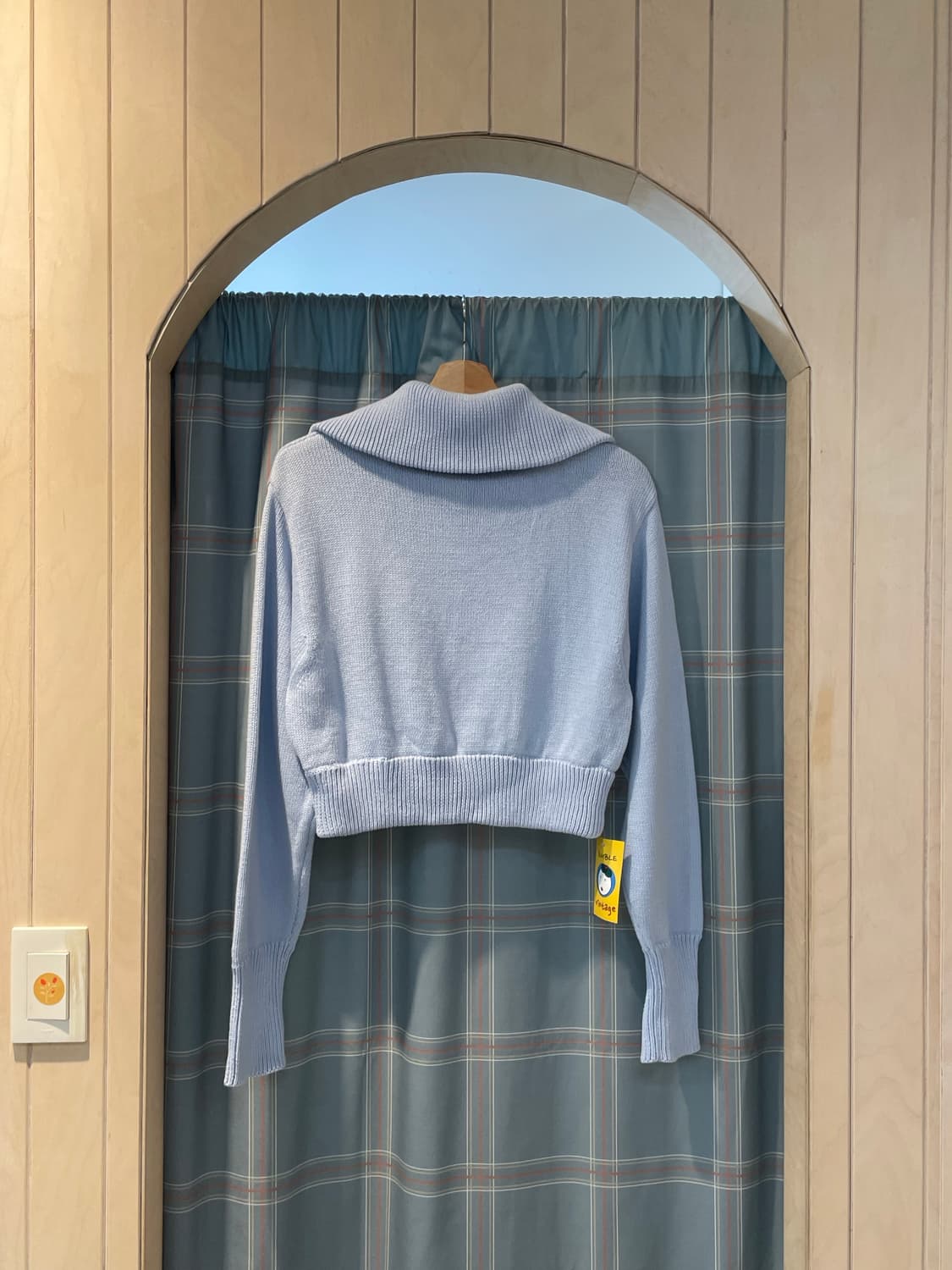 자라 하프집업니트 (코튼) 상품이미지5