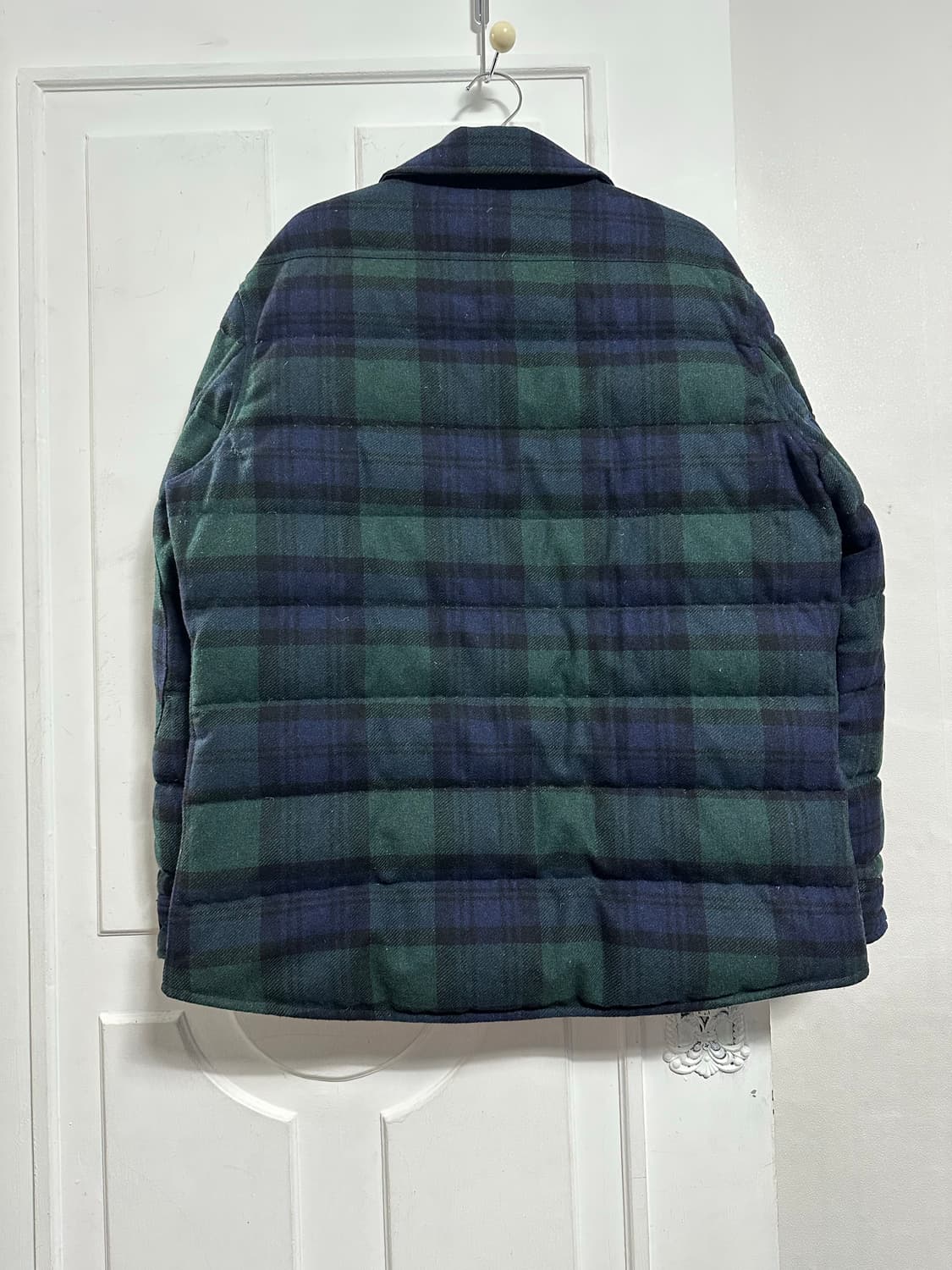 폴로 랄프로렌 타탄 울 블랜드 패딩 자켓 상품이미지2