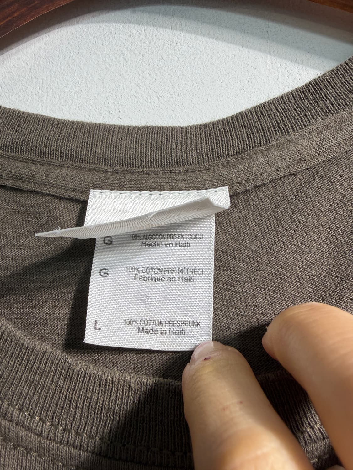 만원샵) 빈티지 반팔티 L C339 상품이미지8