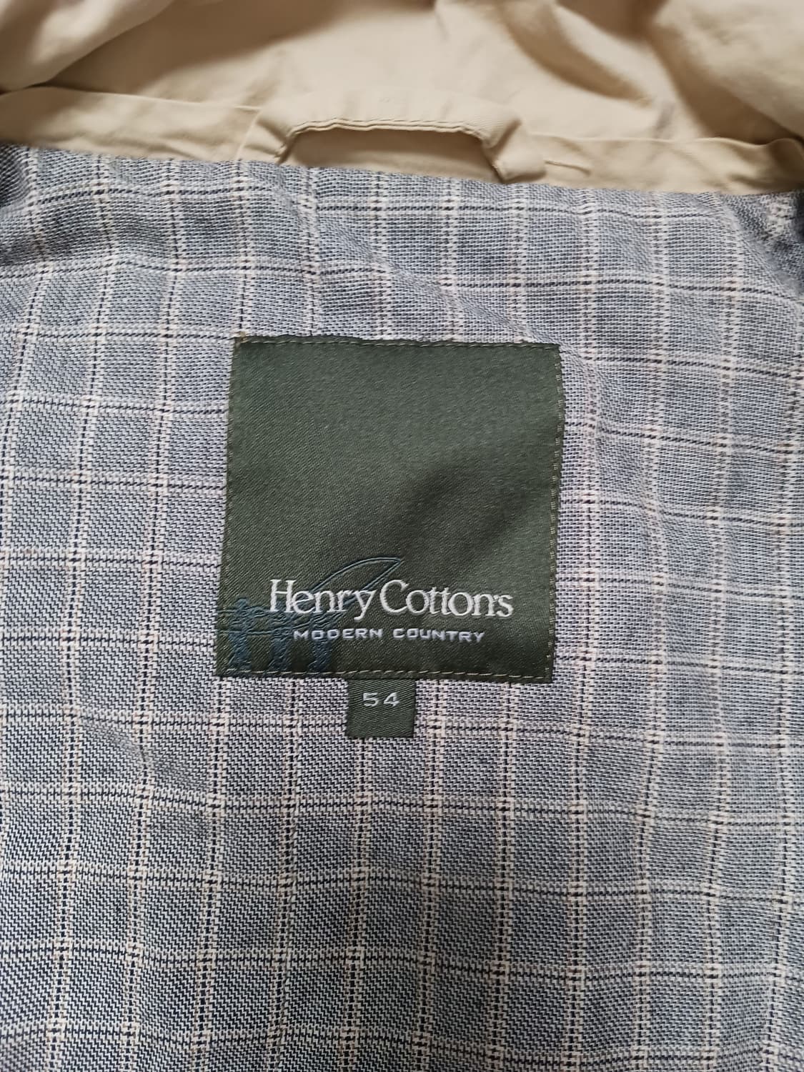 [110] 헨리코튼 베이지 아메리칸 패딩 롱코트 상품이미지6