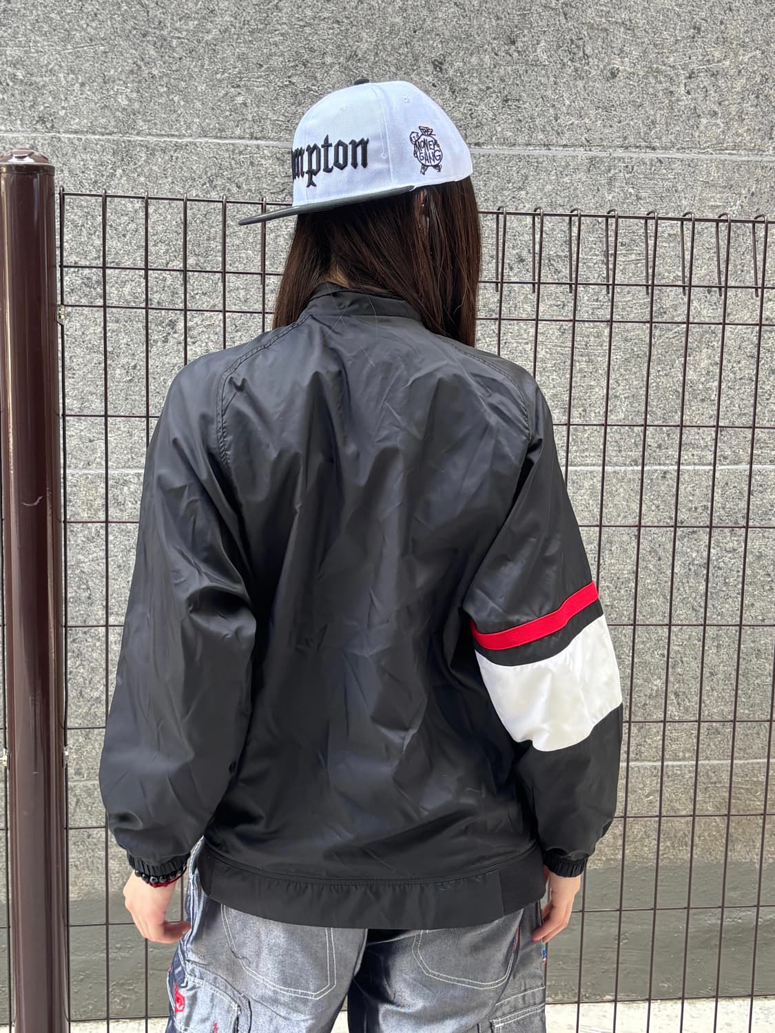 나이키 블랙 스우시 바람막이 상품이미지1