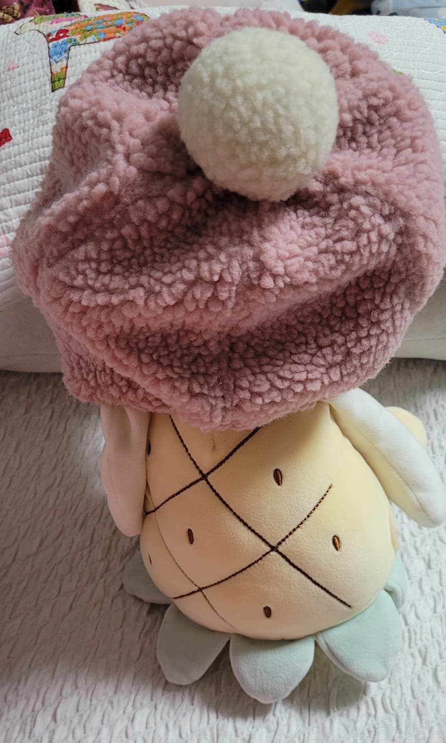 DAFFINE 뽀글이 털모자 머리둘레 54센치 상품이미지3