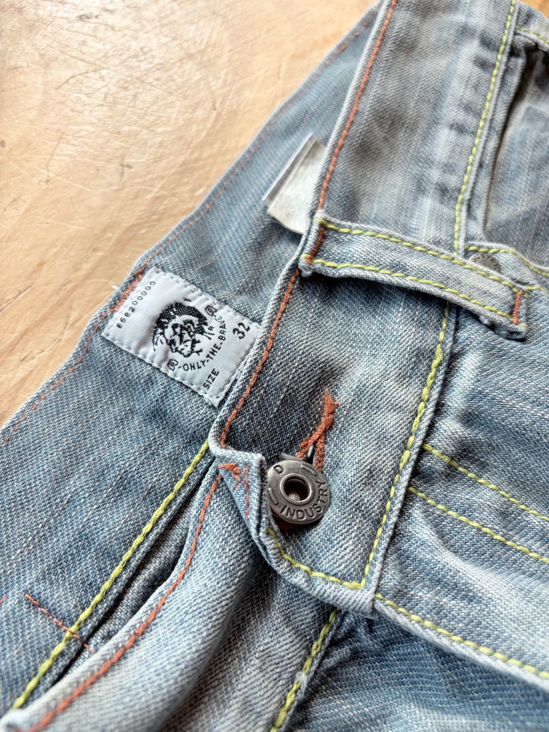 (Diesel)디젤 연청 청바지 상품이미지3