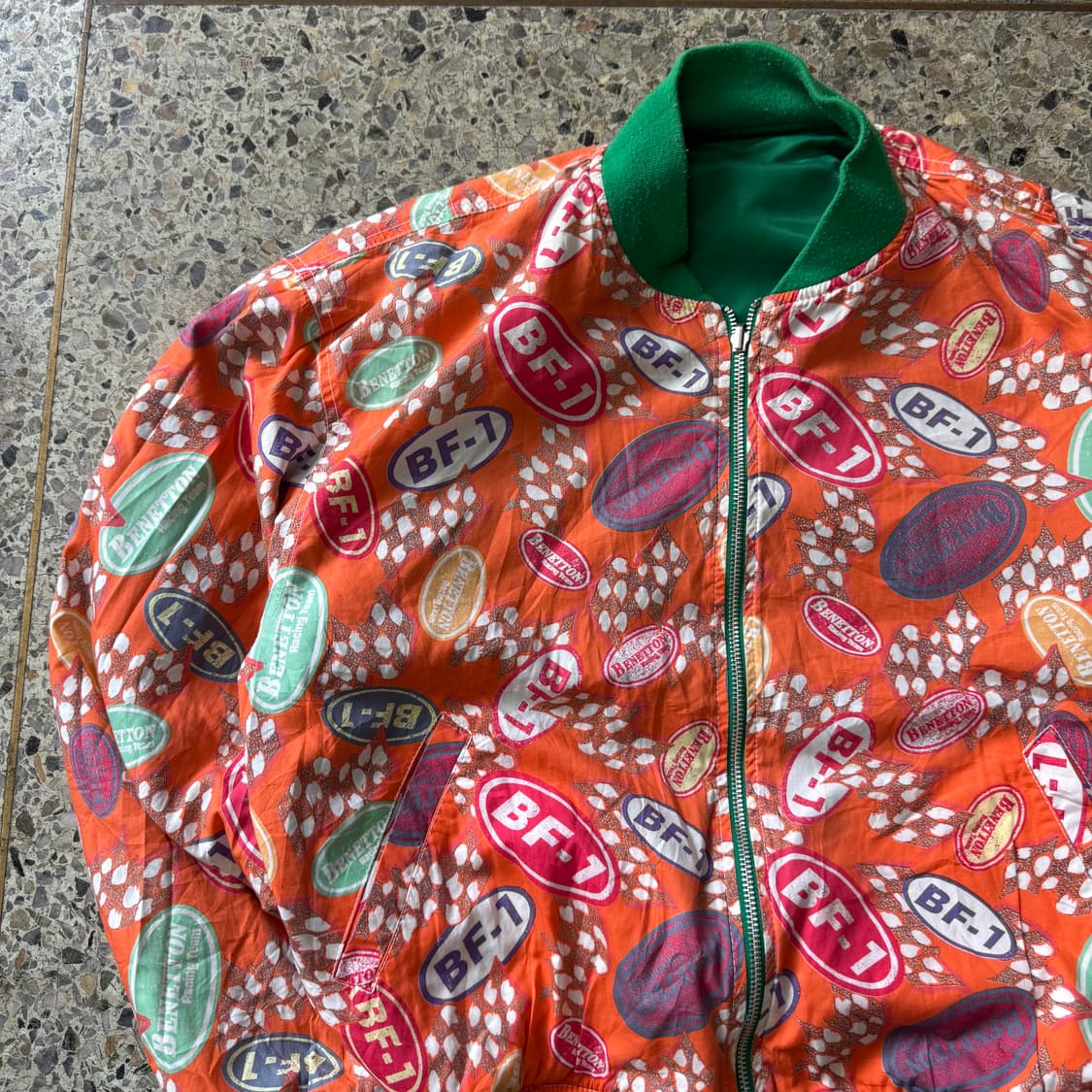 [L] Benetton 베네통 포뮬러 양면 자켓 상품이미지5