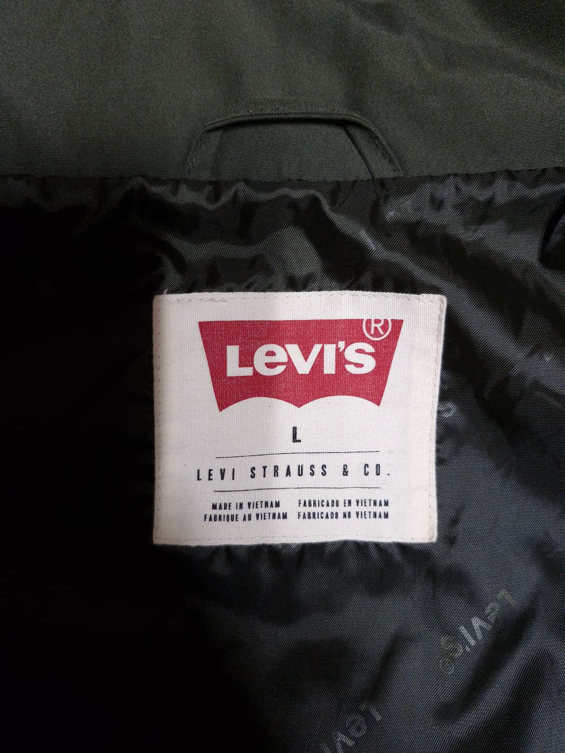 리바이스 빈티지 M65 카키 필드자켓 상품이미지7