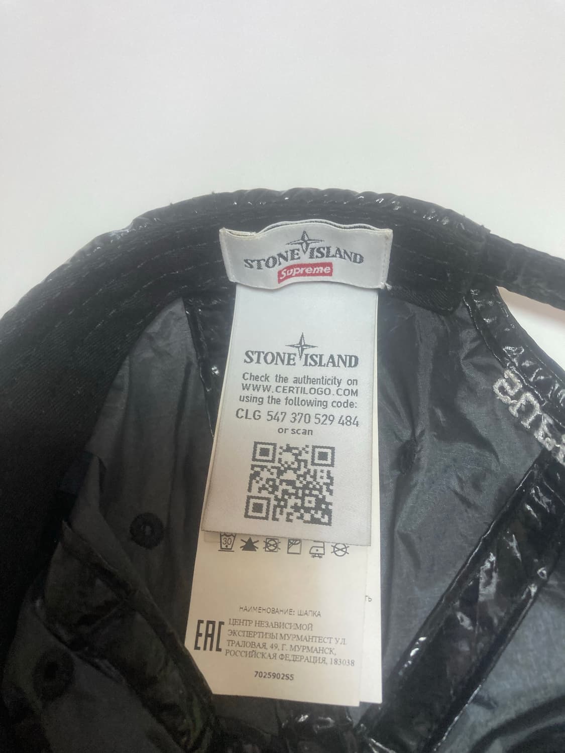19ss supreme x stone island cap 상품이미지4