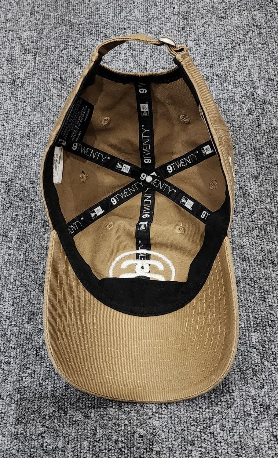 STUSSY 스투시 x 뉴에라 SS링크 9트웬티 볼캡 모자 상품이미지7