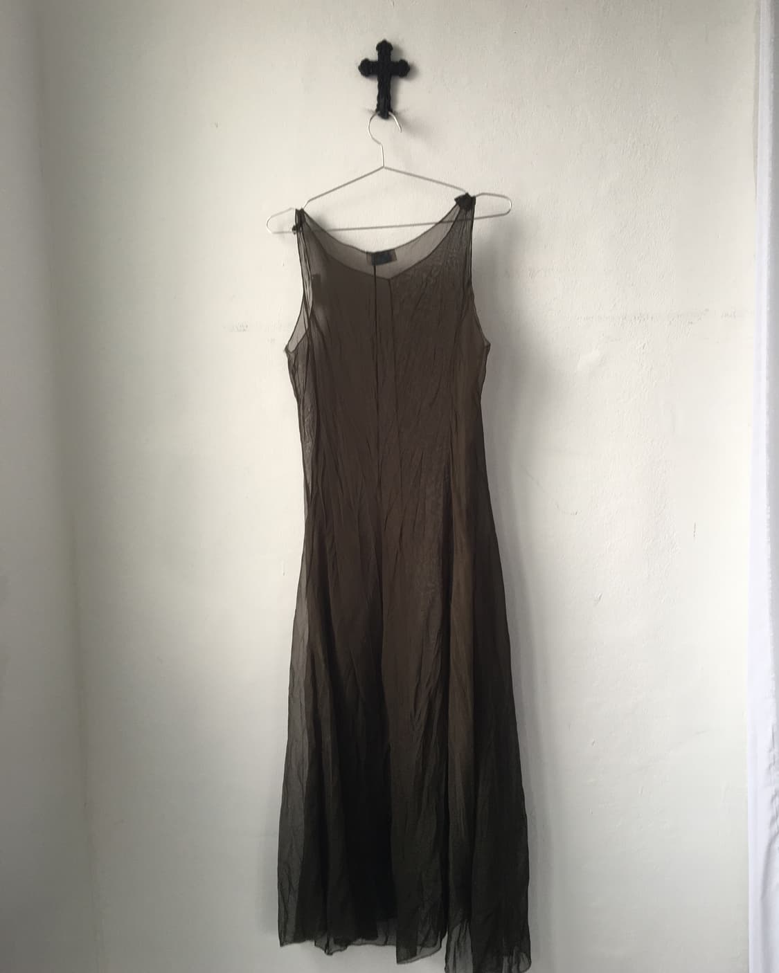 See through sleeveless onepiece 상품이미지2