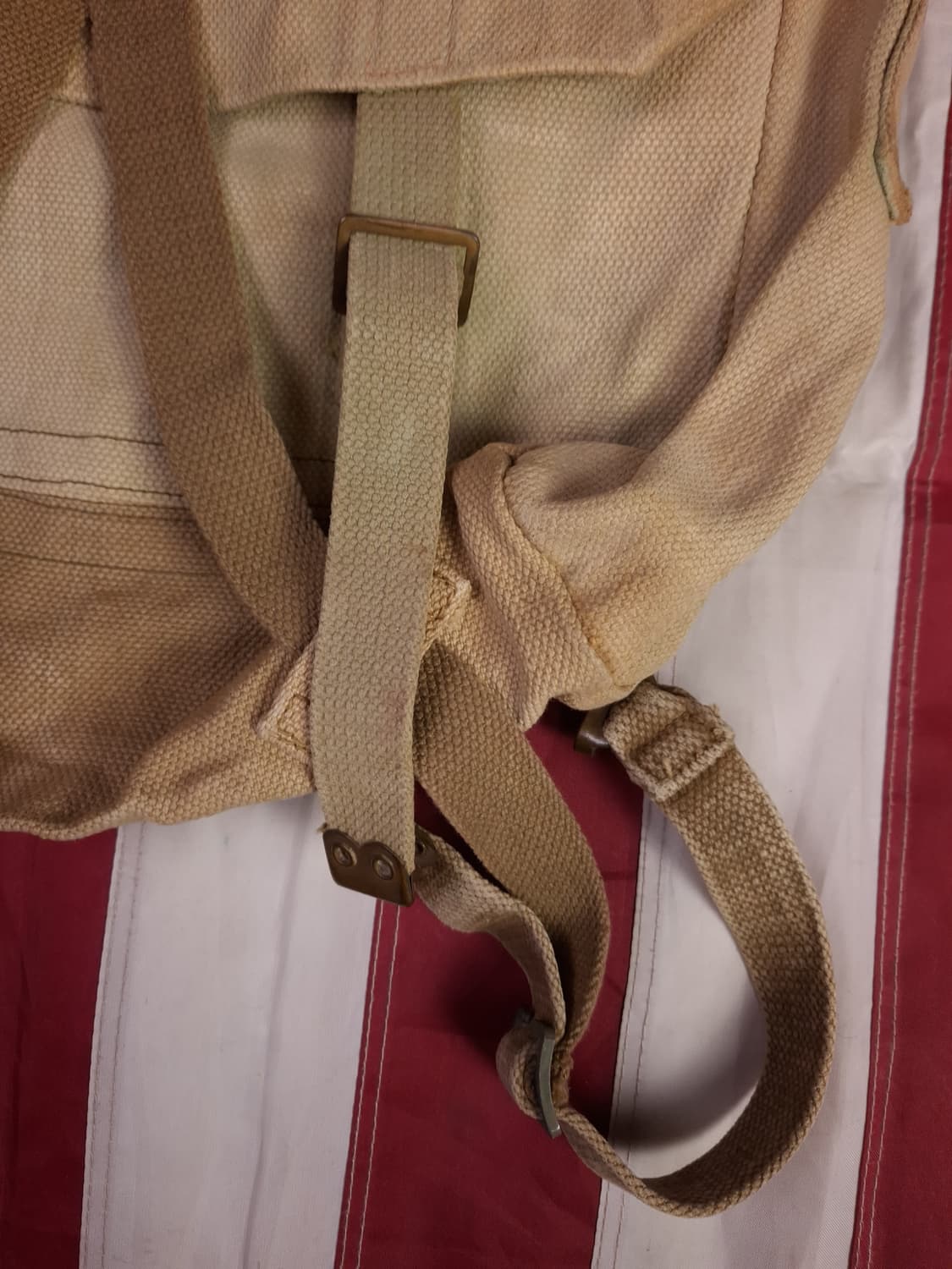 오리지날 WW2 40's P37 영국군 캔버스 백 상품이미지9