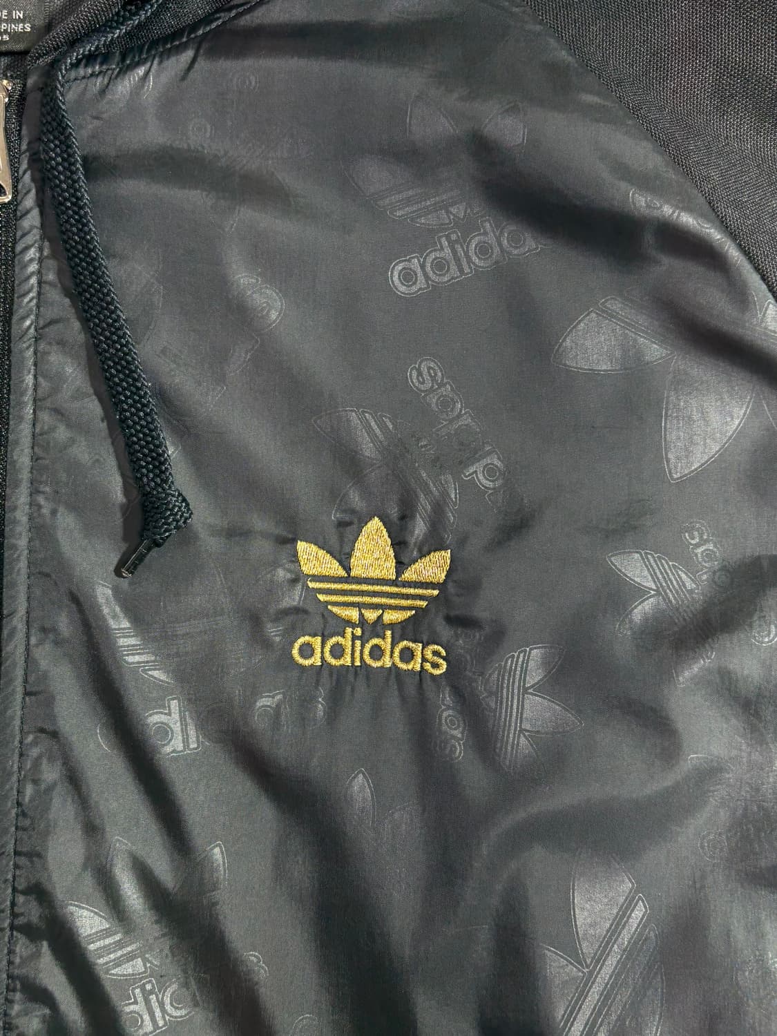 아디다스 블랙 삼선 후디 트랙탑 상품이미지6