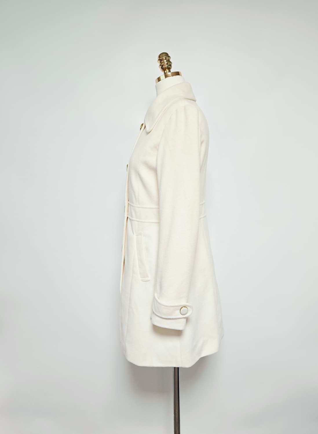 리즈리사 아이보리 코트 상품이미지4