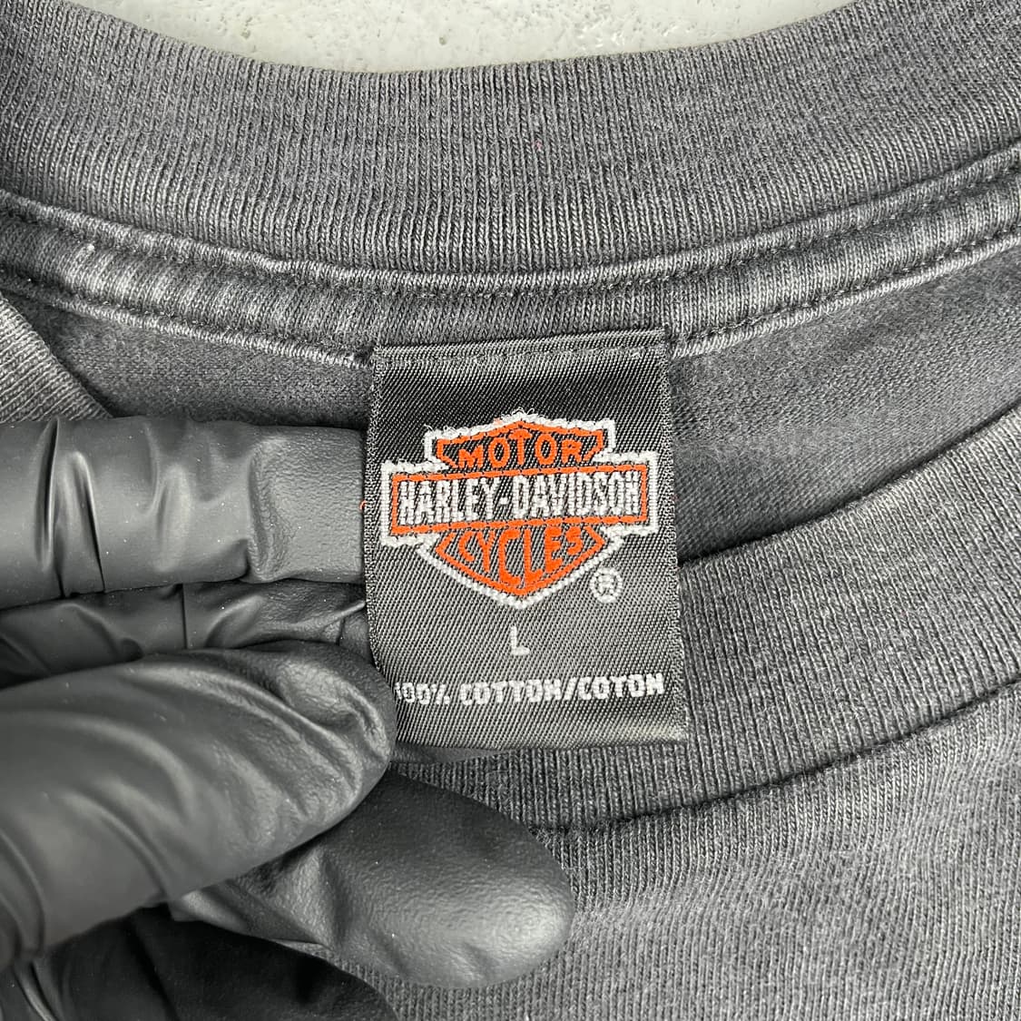 빈티지 할리데이비슨 1998 플레임이글 반팔 상품이미지4