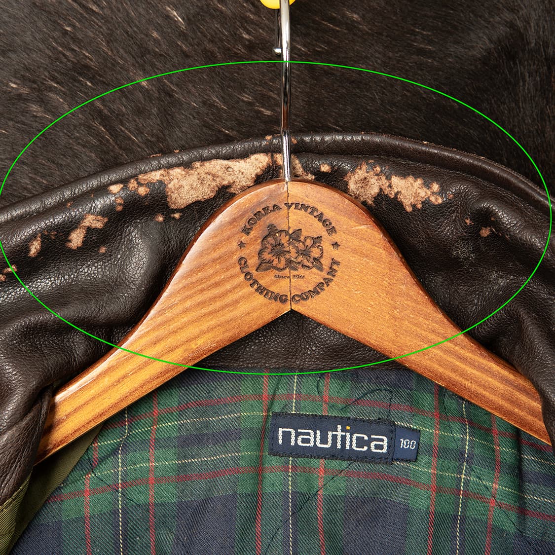 [110] 90s 노티카 디어스킨(사슴가죽) 레더자켓  상품이미지8