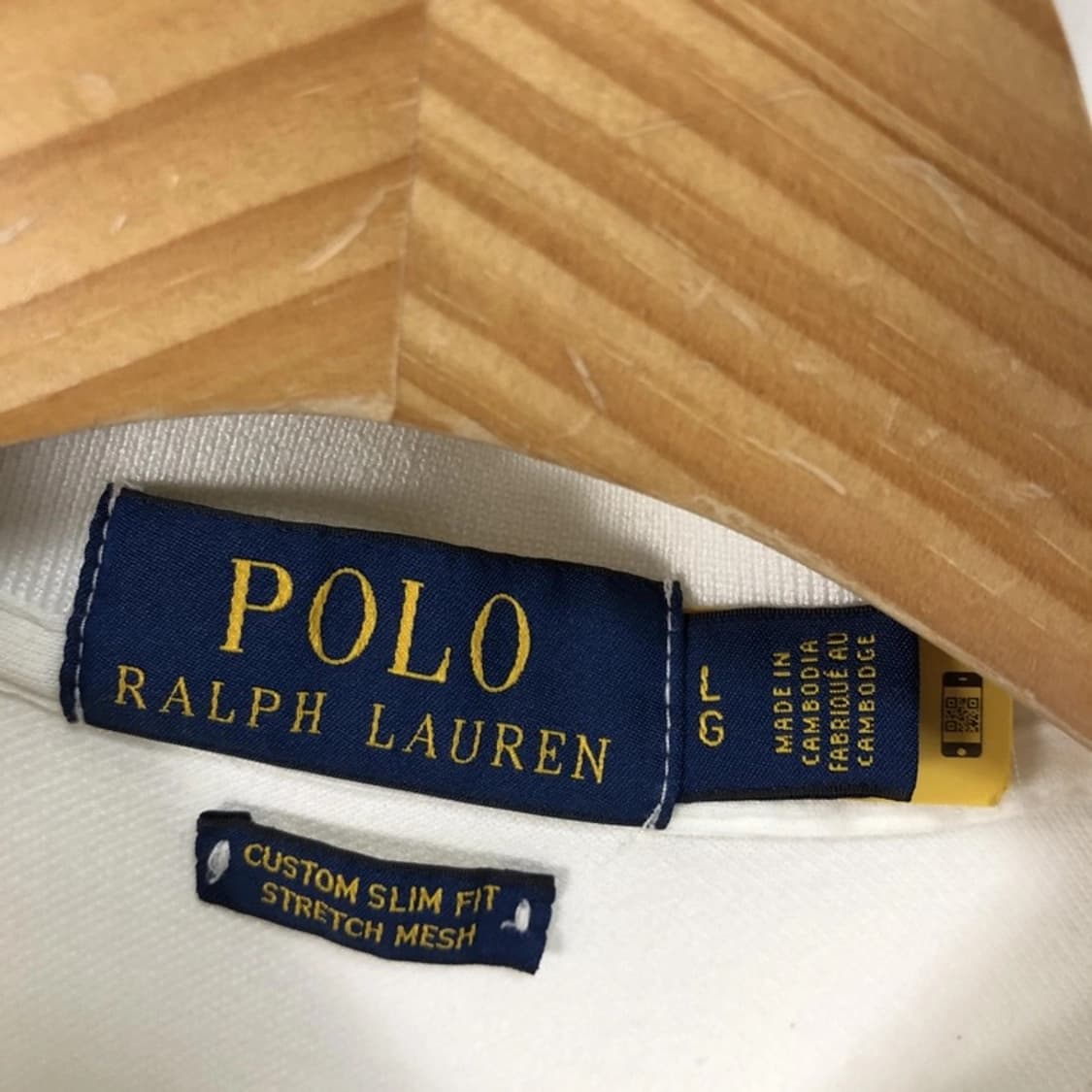 폴로 정품 반팔 pk티 큐알 커스텀슬림 상품이미지7