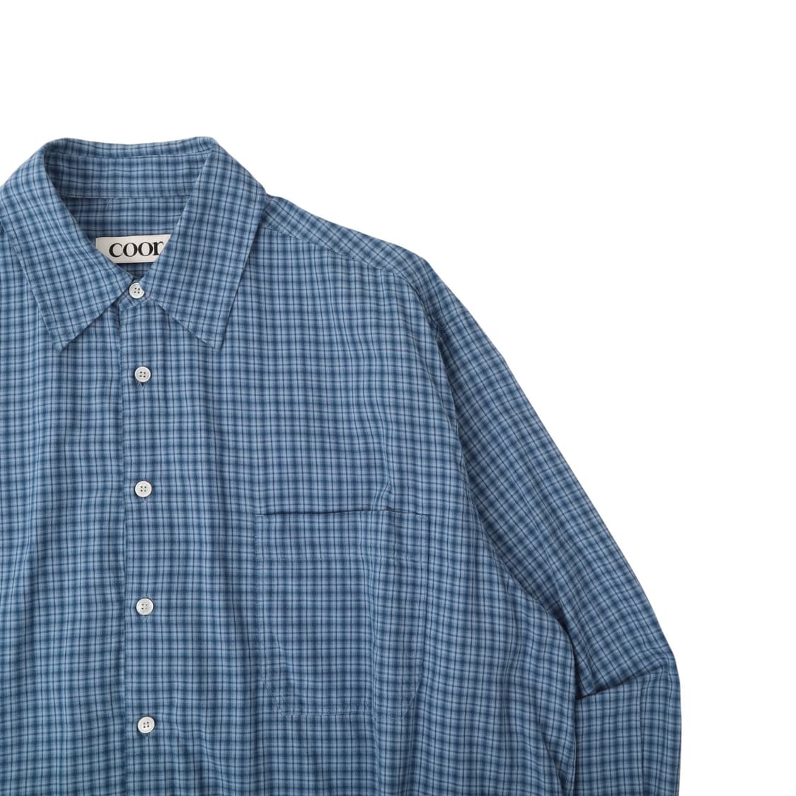 Coor 쿠어 얼터너티브 체크 셔츠 상품이미지3