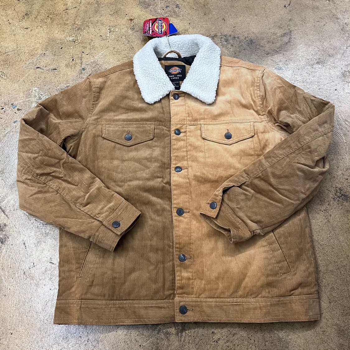 [정품/L] 디키즈 코듀로이 쉐르파 자켓 b14 상품이미지2