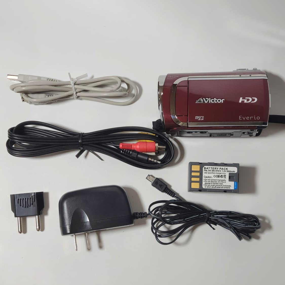 JVC 빅터 에버리오 GZ-MG650 빈티지 캠코더 디카 상품이미지2