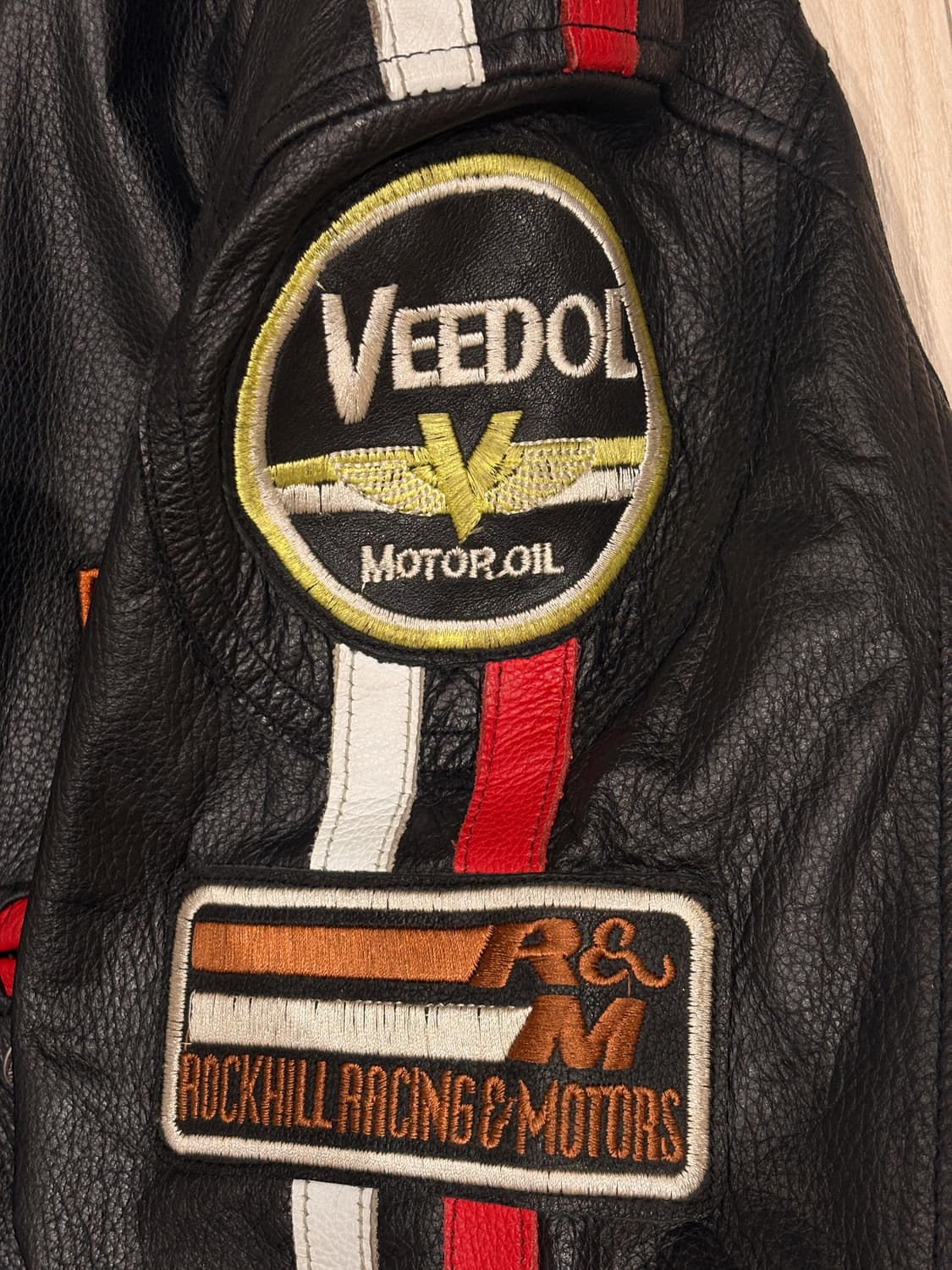 Harley-Davidson 빈티지 레더 라이더 자켓 상품이미지6