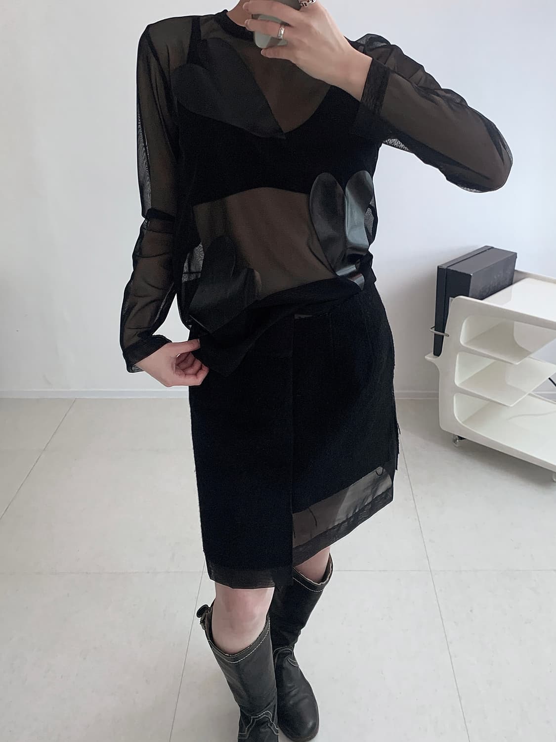 1997 Archive Wool Mixed Skirt 상품이미지2