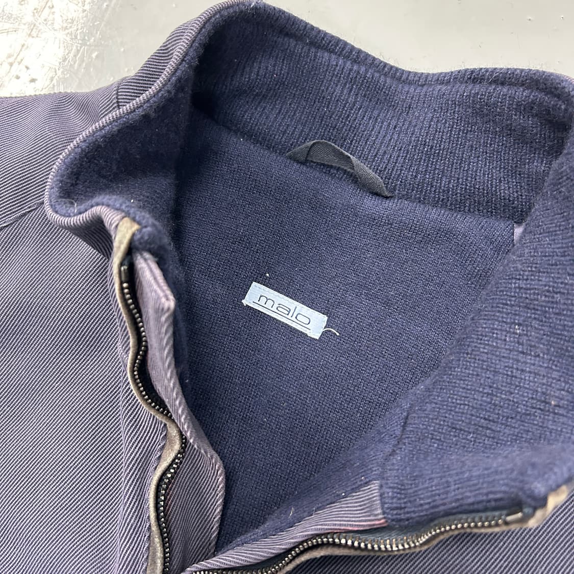 90s malo 캐시미어 봄버자켓 상품이미지6