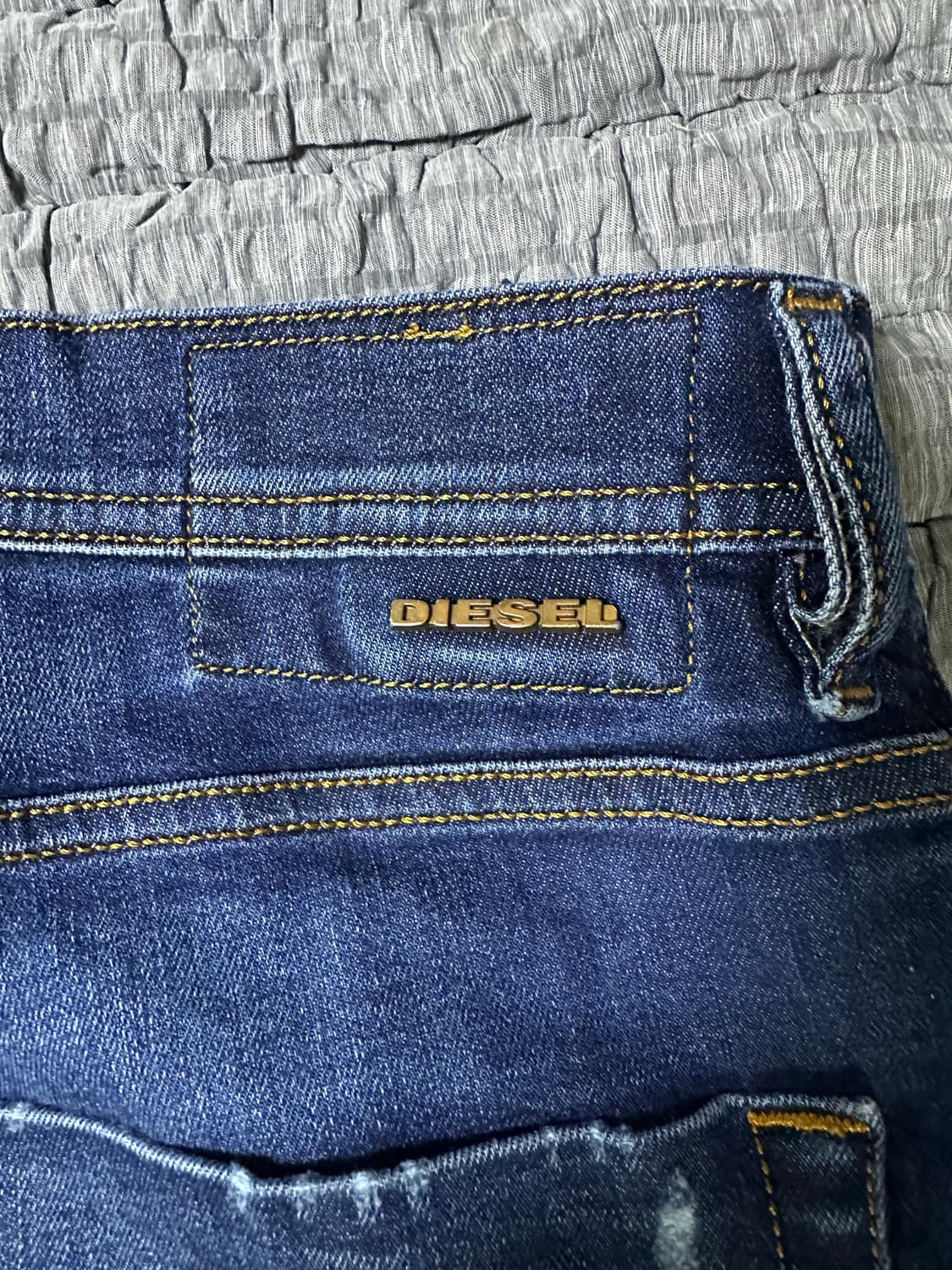 디젤 TEPPHAR 슬림 캐롯 핏 청바지 상품이미지8