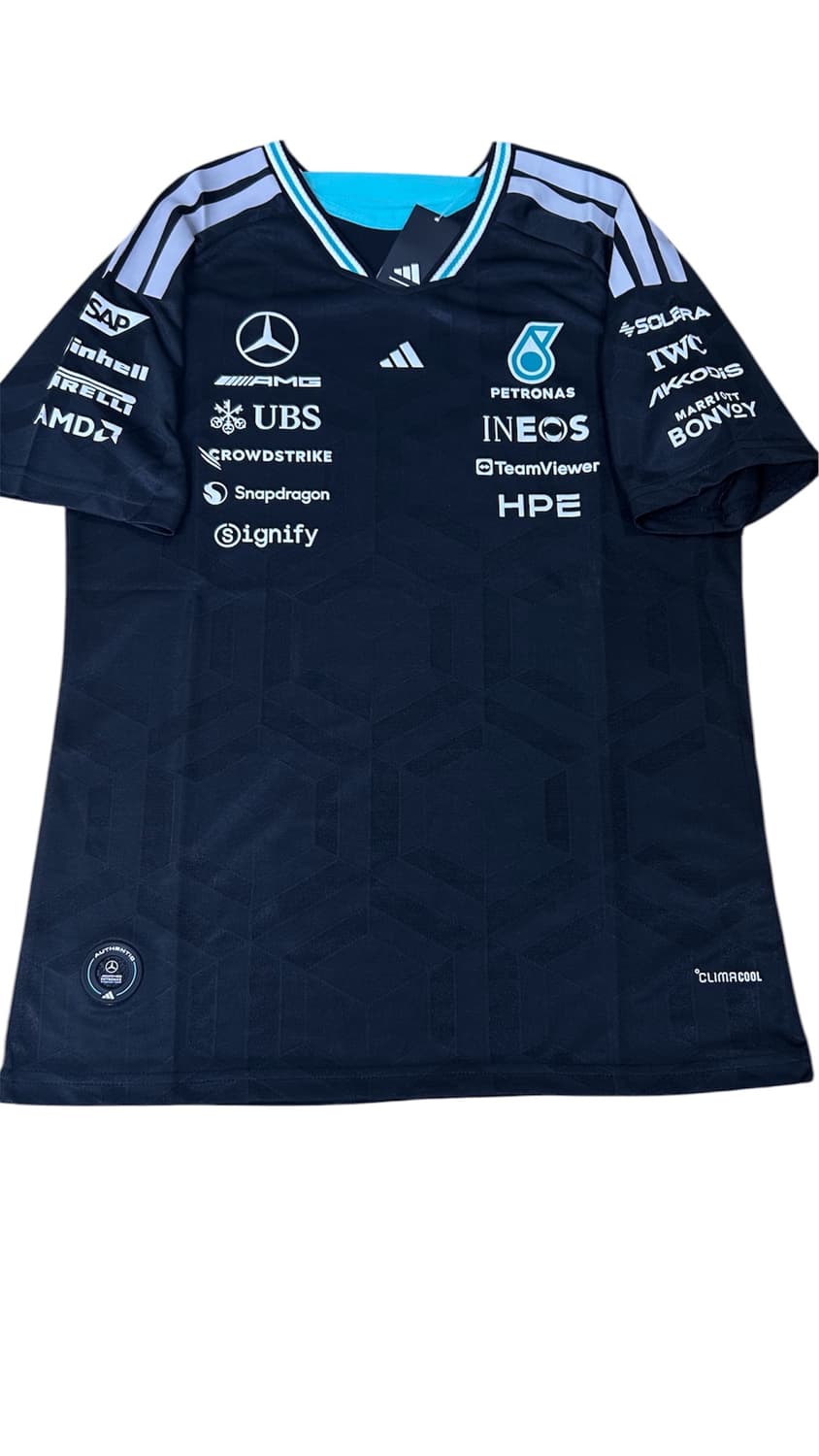 2026 F1 메르세데스 벤츠 페트로나스 반팔 유니폼 새상품 상품이미지1