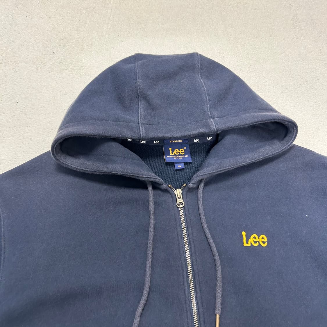LEE Navy Hoodie Zip-up 상품이미지5