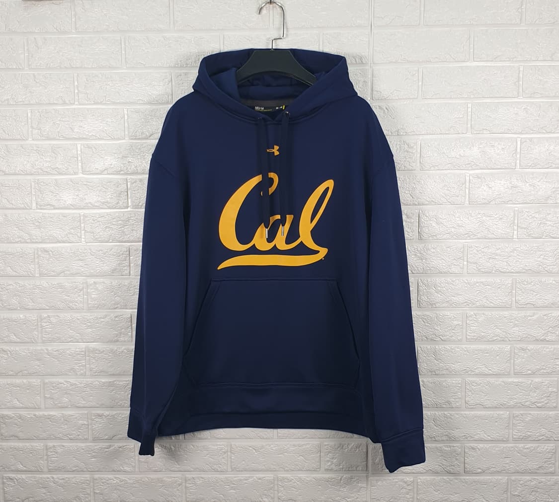 [95]언더아머 UC버클리 골든베어스 기모 후드티 상품이미지1