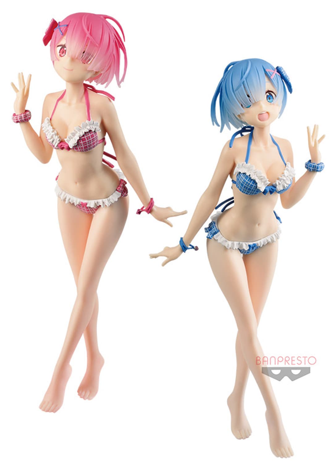 리제로 렘 람 피규어 일괄 상품이미지1