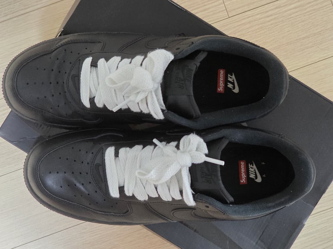 슈프림 에어포스 블랙 상품이미지2