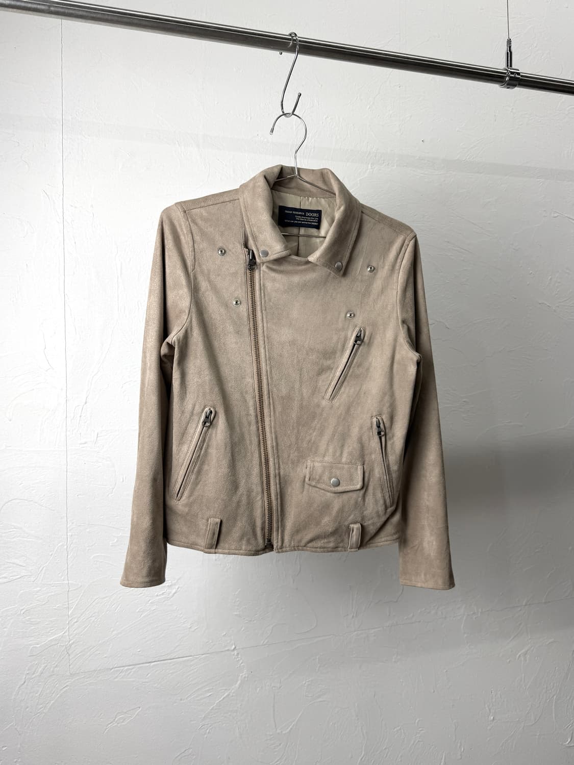 어반 리서치 도어스 스웨이드 라이더 자켓 상품이미지1