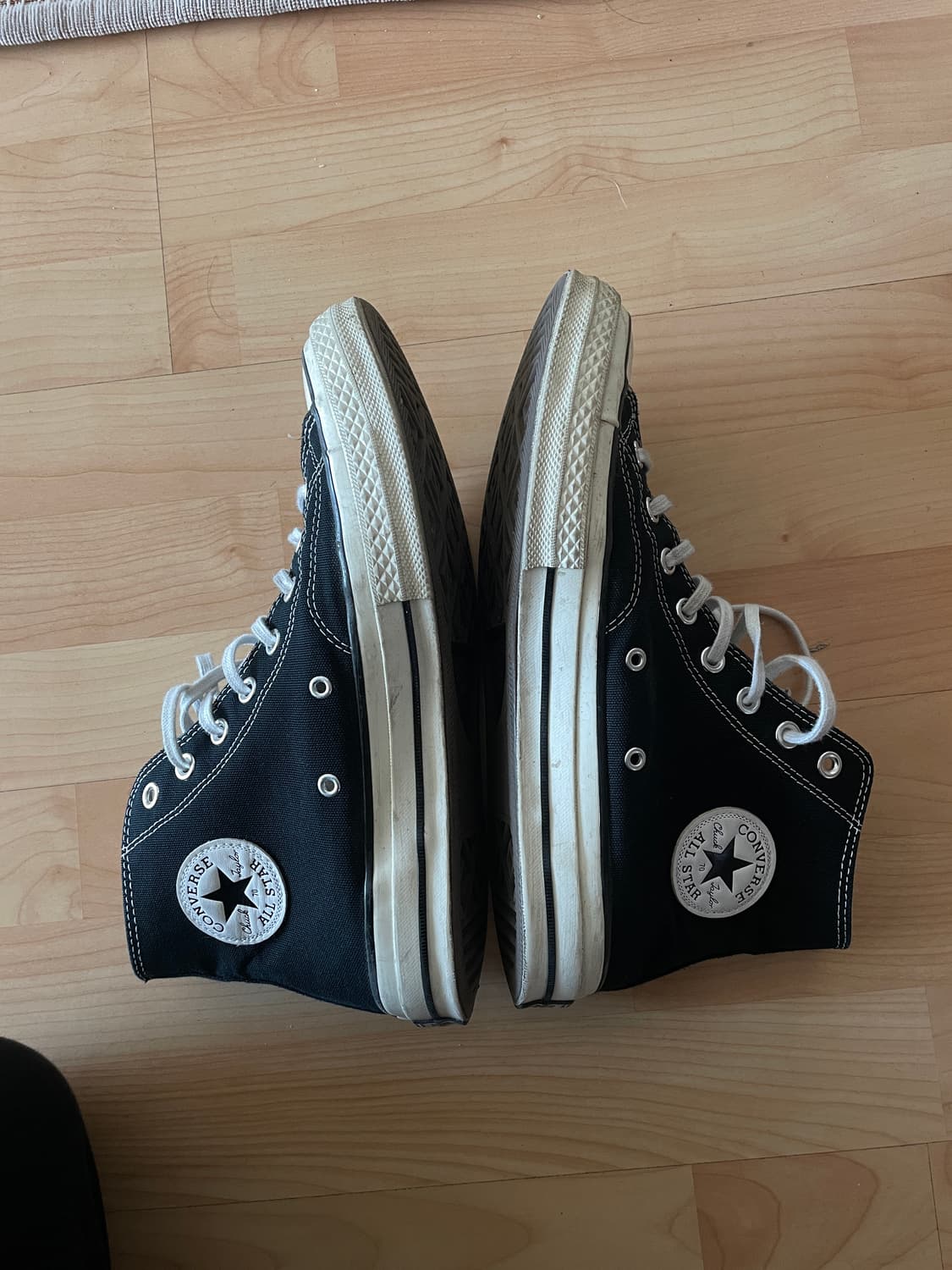 컨버스 척70 하이 블랙 275사이즈 상품이미지4