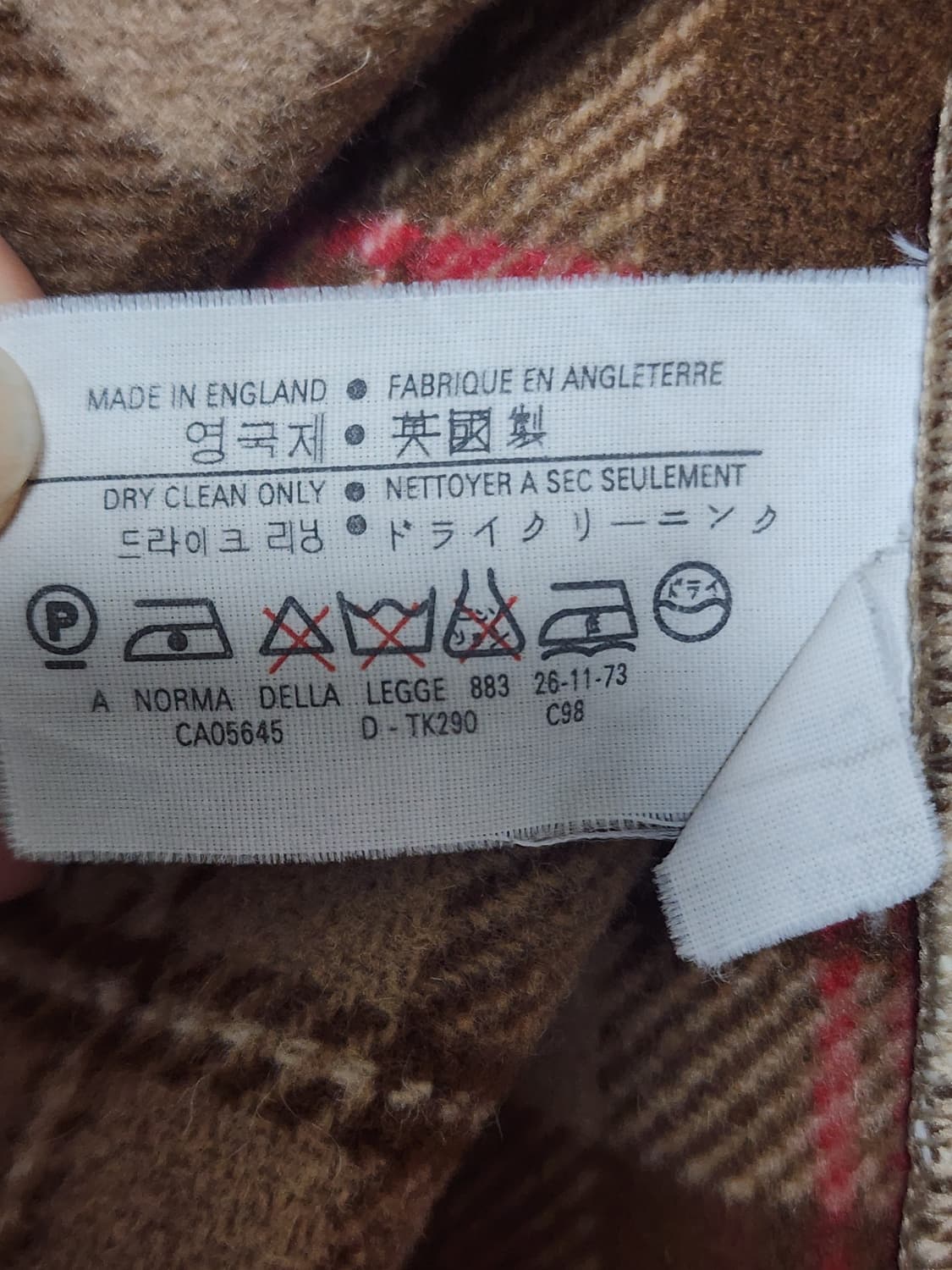 GLOVERALL Made in England 오리지널 더플코트 상품이미지7