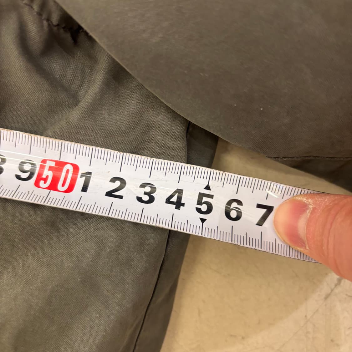 시리즈 카키 양털 봄버 자켓 상품이미지5