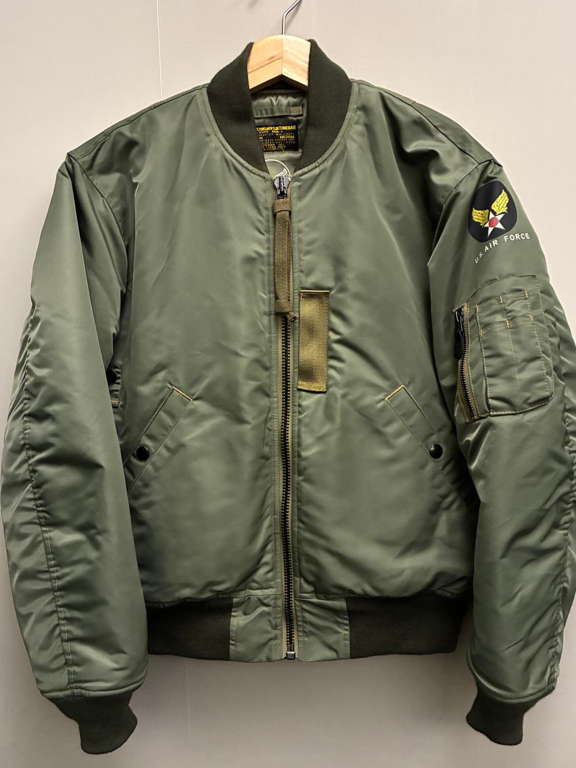 (M)브론슨 us 미공군 MA-1 플라이트 항공자켓 1950s 상품이미지1