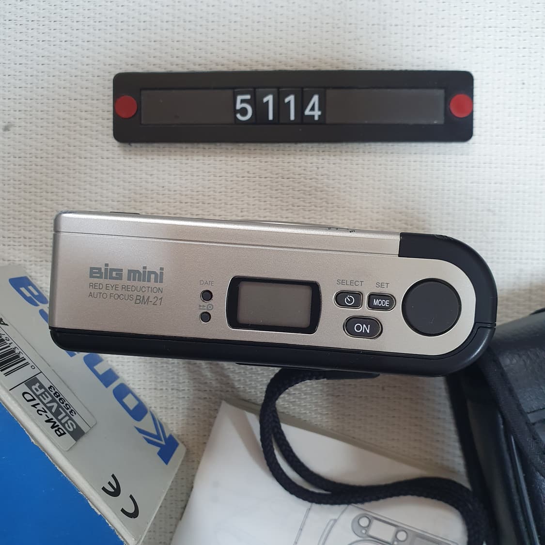 코니카 빅미니 BM-21 필름카메라 박스 상품이미지2