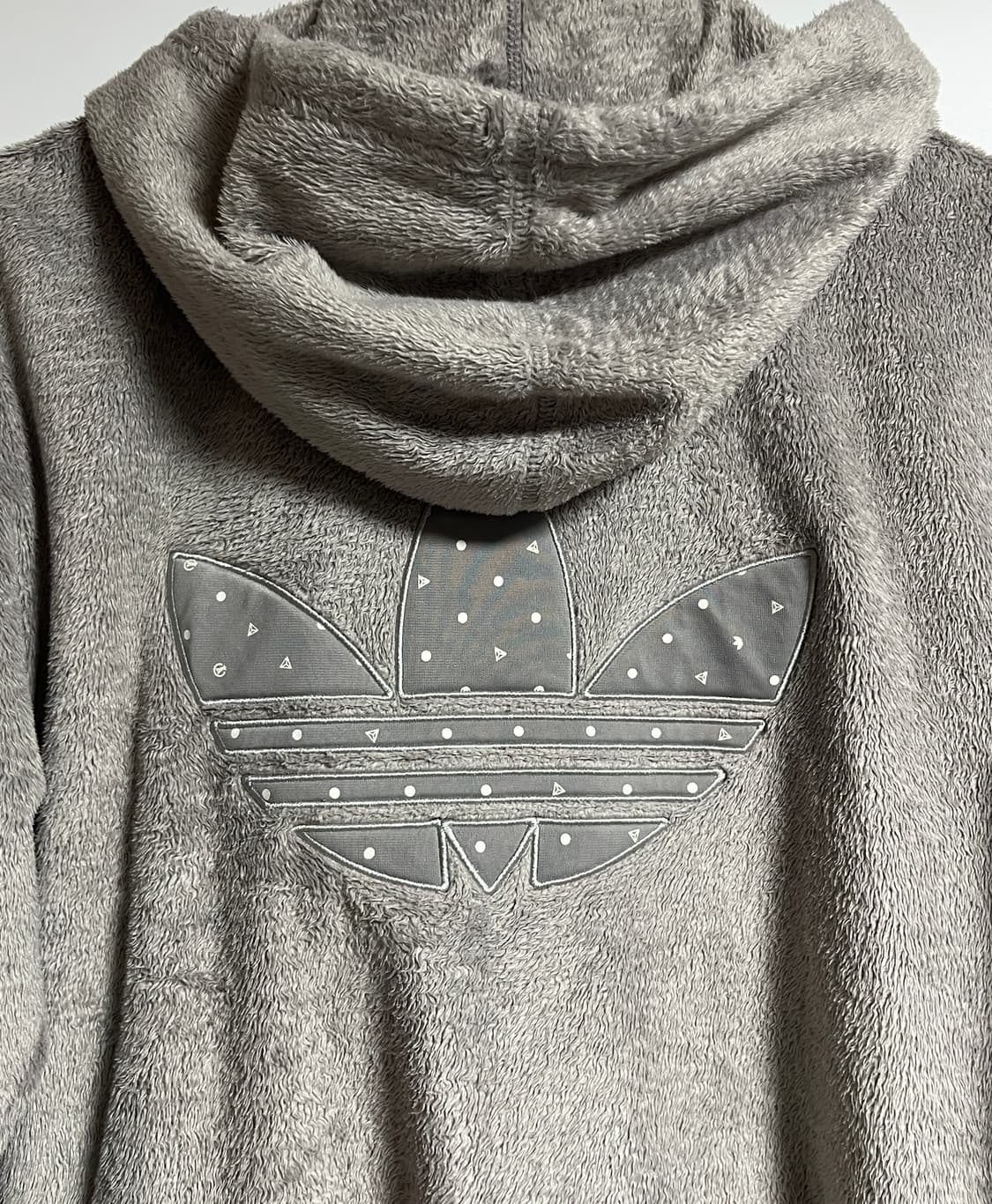 공용 아디다스 쉐르파 후드집업 자켓 플리스 110 상품이미지7