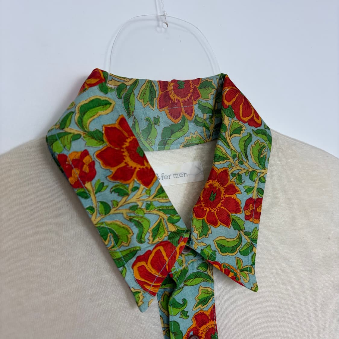 요지야마모토 패턴 반팔 셔츠 상품이미지2