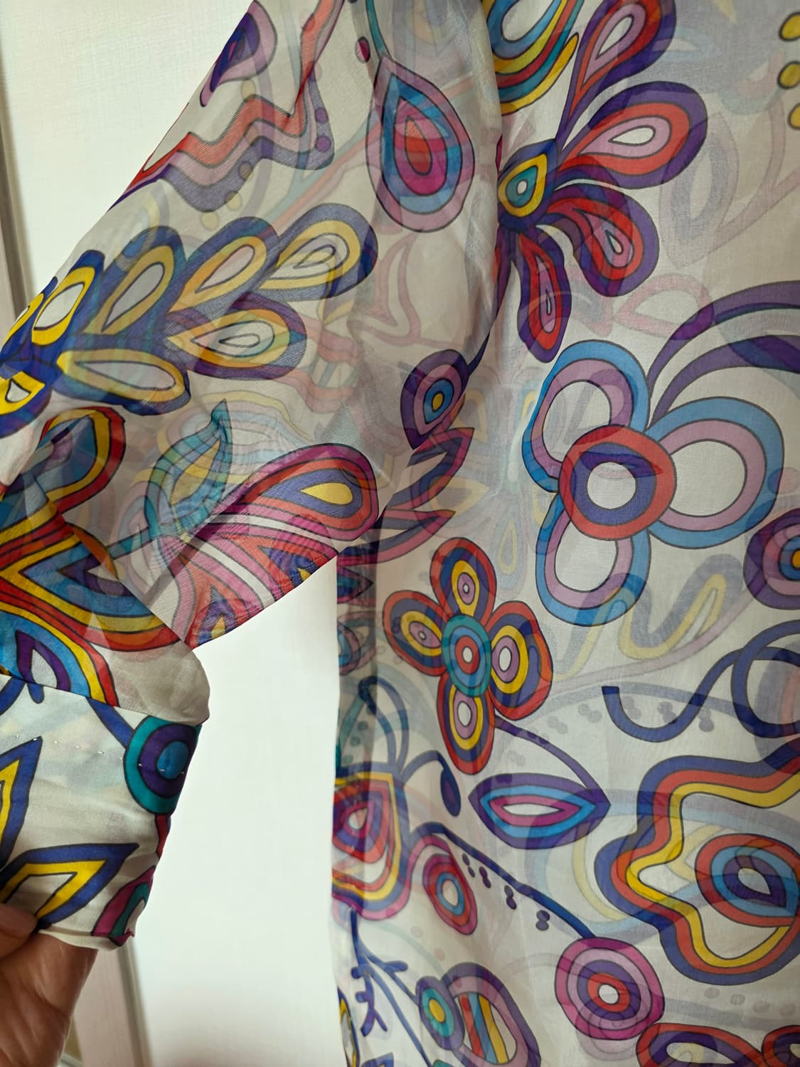 루이비통 플라워패턴 셔츠 34 상품이미지4