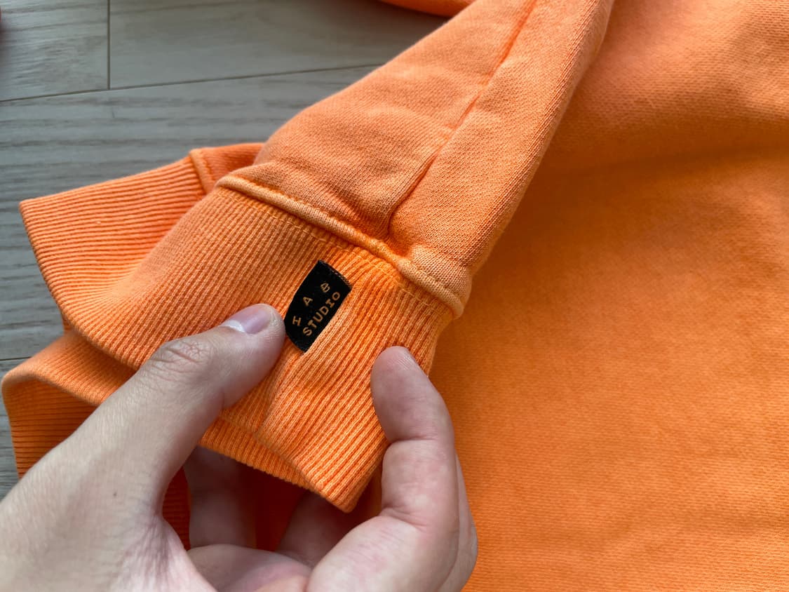 [새상품] 아이앱스튜디오 피그먼트 후드 살몬 상품이미지7