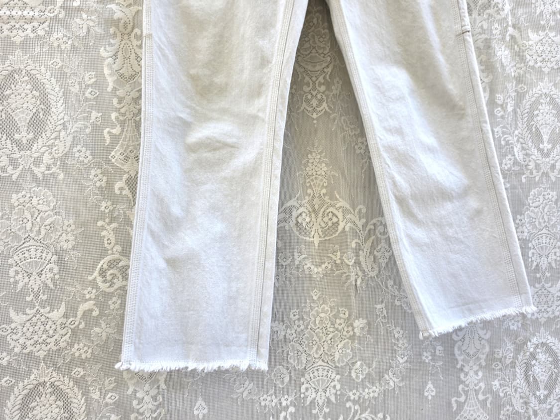 존불 화이트 워크팬츠 (made in japan) 상품이미지3